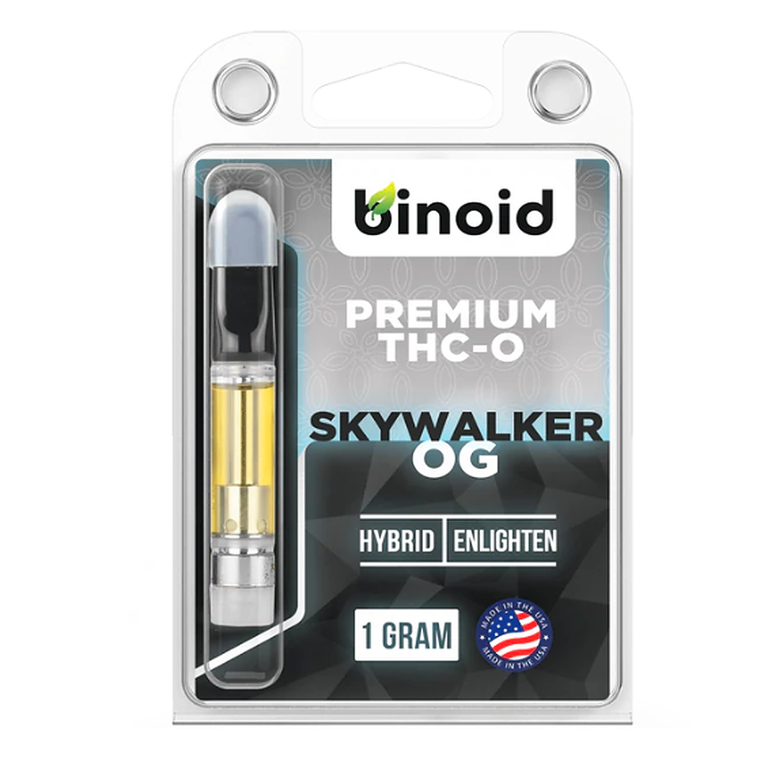 Binoid: THC-O Vape Cartridge - Skywalker OG | Leafly