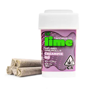 Photo of Infused Lil' Limes (.5g x 5 Mini Pre Rolls) | Cream Pie OG