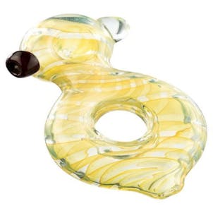 Photo of "O Ring" Fumed Glass Spoon Pipe
