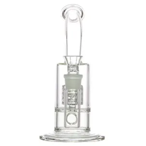 Photo of 10" Bent Neck Direct Inject Water Pipe with Stereo Perc