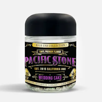 Photo of Pacific Stone | Wedding Cake Indica High End Jar (3.5g)