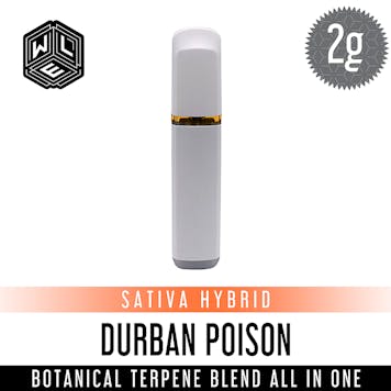 Photo of Durban Poison All-In-One Botanical Terpene Blend Cartridge 2 Gram