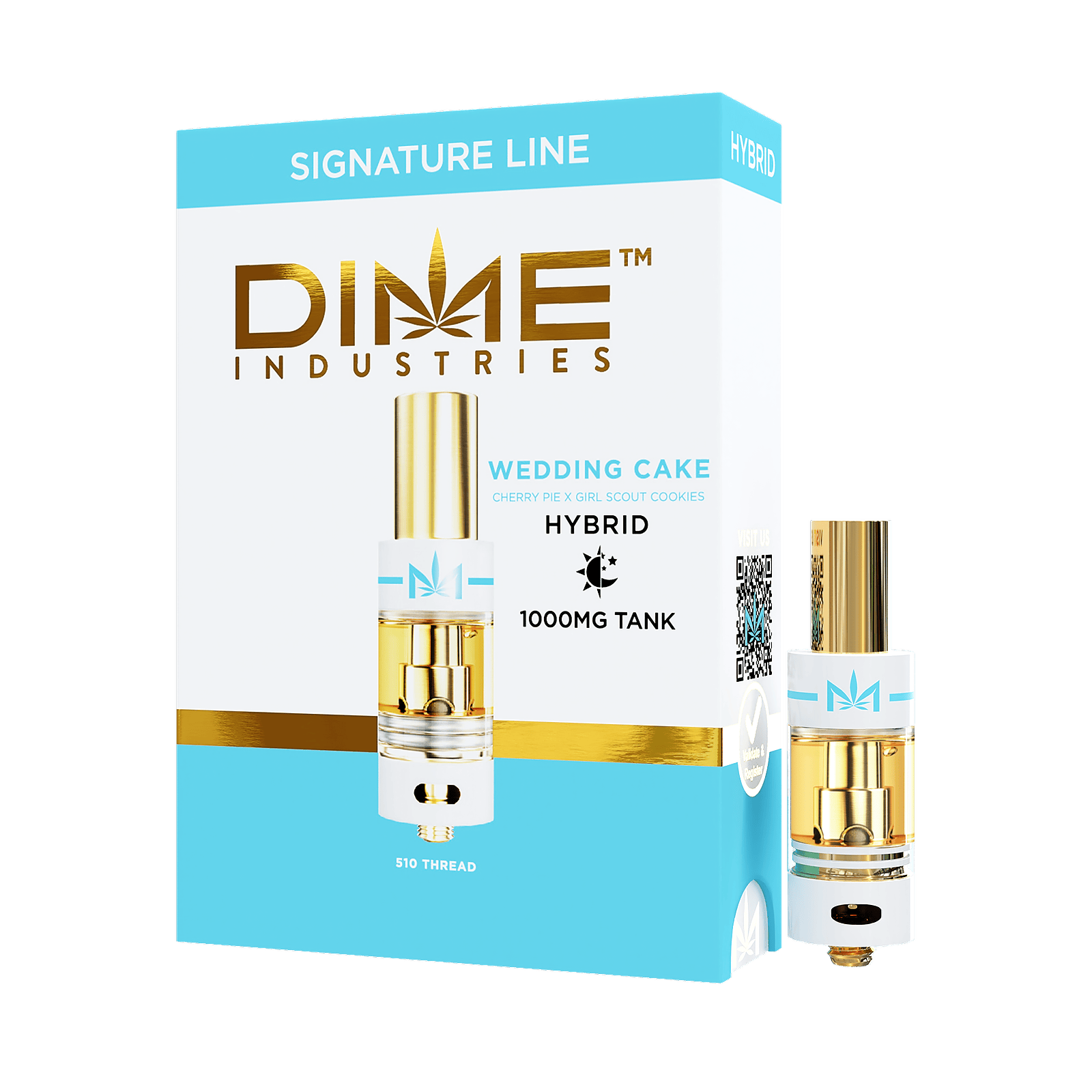 Dime Industries Wedding Cake Cartridge 1g Leafly