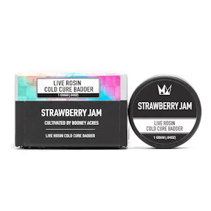Photo of Strawberry Jam Live Rosin Cold Cure Badder