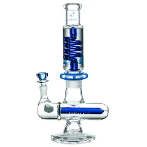 Photo of Nucleus | Glycerin Coil Barrel Perc Bong