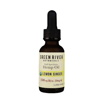 Photo of Certified Organic Hemp Oil - Lemon Ginger