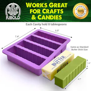 Photo of Butter Mold, Purple