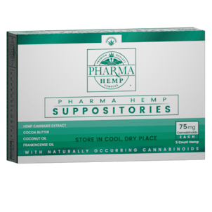 Photo of Hemp CBD Suppository 75mg Each 5ct