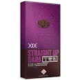 Straight Up Dark Chocolate Bar - 100mg