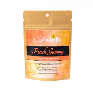 Photo of Peach Gummy 100mg 10-Pack