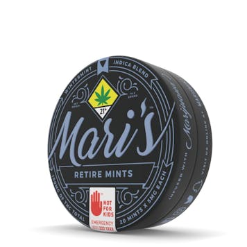 Photo of Mari's Mints Wintermint 100mg 20pk