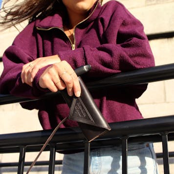 Photo of "90% Cocoa Brown" Leather Pouch / Case