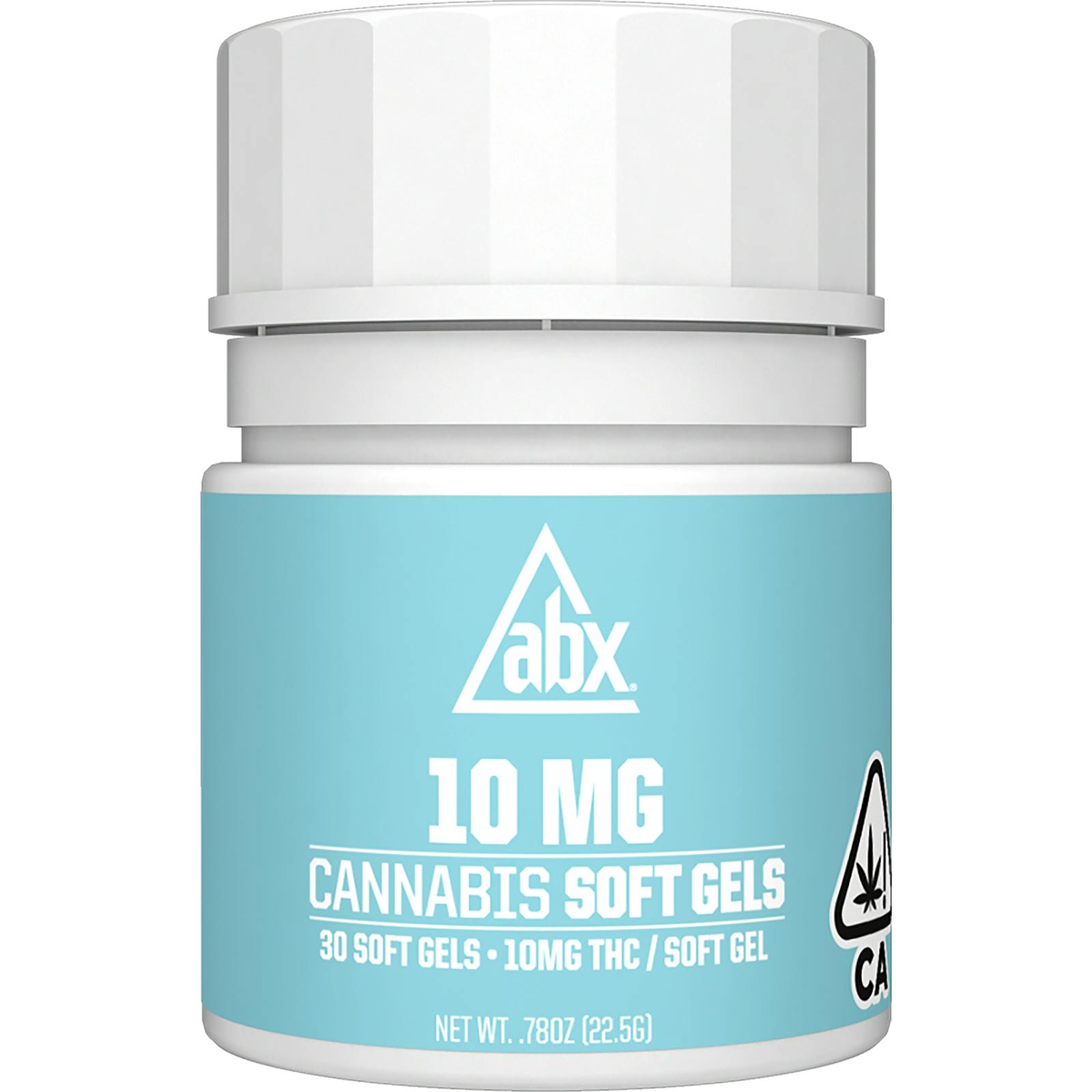 ABX AbsoluteXtracts ABX Soft Gels 10mg THC 30 Count Leafly