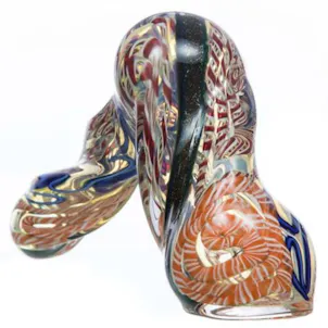 Photo of "Colorful Dichroic" Hammer Bubbler