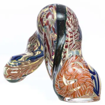 Photo of "Colorful Dichroic" Hammer Bubbler
