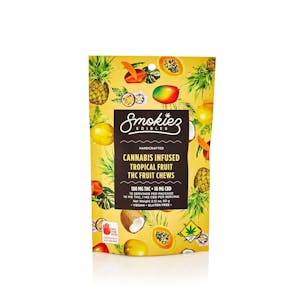 Photo of Tropical Fruit Sativa 100mg THC Fruit Chews - Washington