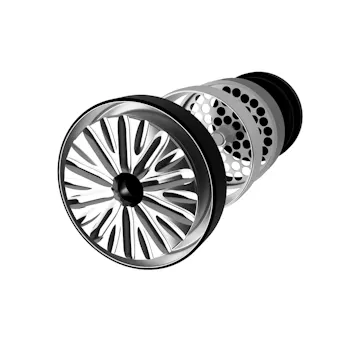 Photo of Flower Mill - Premium Herb Miller / Toothless Grinder - Grey