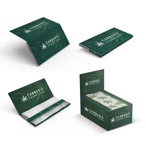 Photo of King Size Rolling Papers with Tips – Full Custom