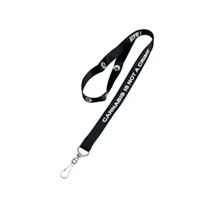 Photo of RYOT® "Not a Crime" Lanyard - Black & White