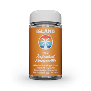 Photo of Island Infused Mini Prerolls 10-Pack: Black Jack (Sativa)
