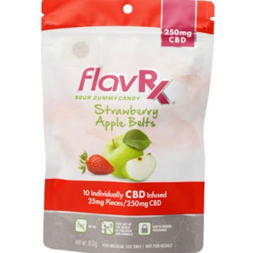 Photo of CBD Strawberry Apple Belts 250mg