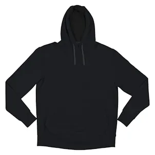 Photo of Classic Pullover Hoodie, Heavyweight Cotton, Long-Sleeve, Black