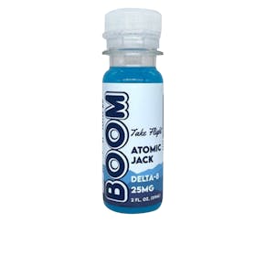 Photo of BOOM Atomic Jack 25mg D8 Nano Hemp 2oz Shot