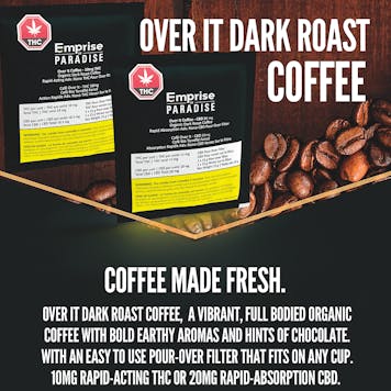 Photo of Over It Organic Coffee - 20mg Rapid Nano CBD