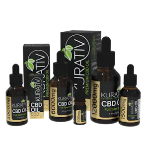 Photo of Kurativ CBD Oil Full Spectrum 3000mg Unflavored