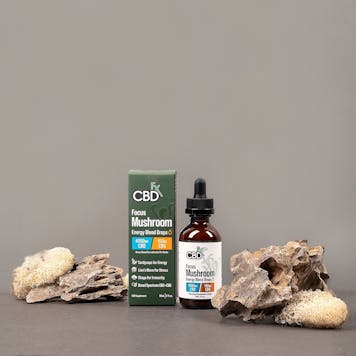 Photo of Focus Mushroom + CBD Drops: CBG Energy Blend (1000-4000mg)