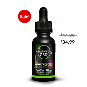 Product image for 500MG CBD TINCTURE FULL SPECTRUM