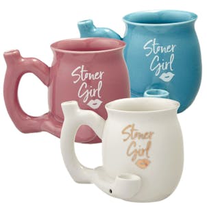 Photo of Mug Pipe Stoner Girl 11 oz.