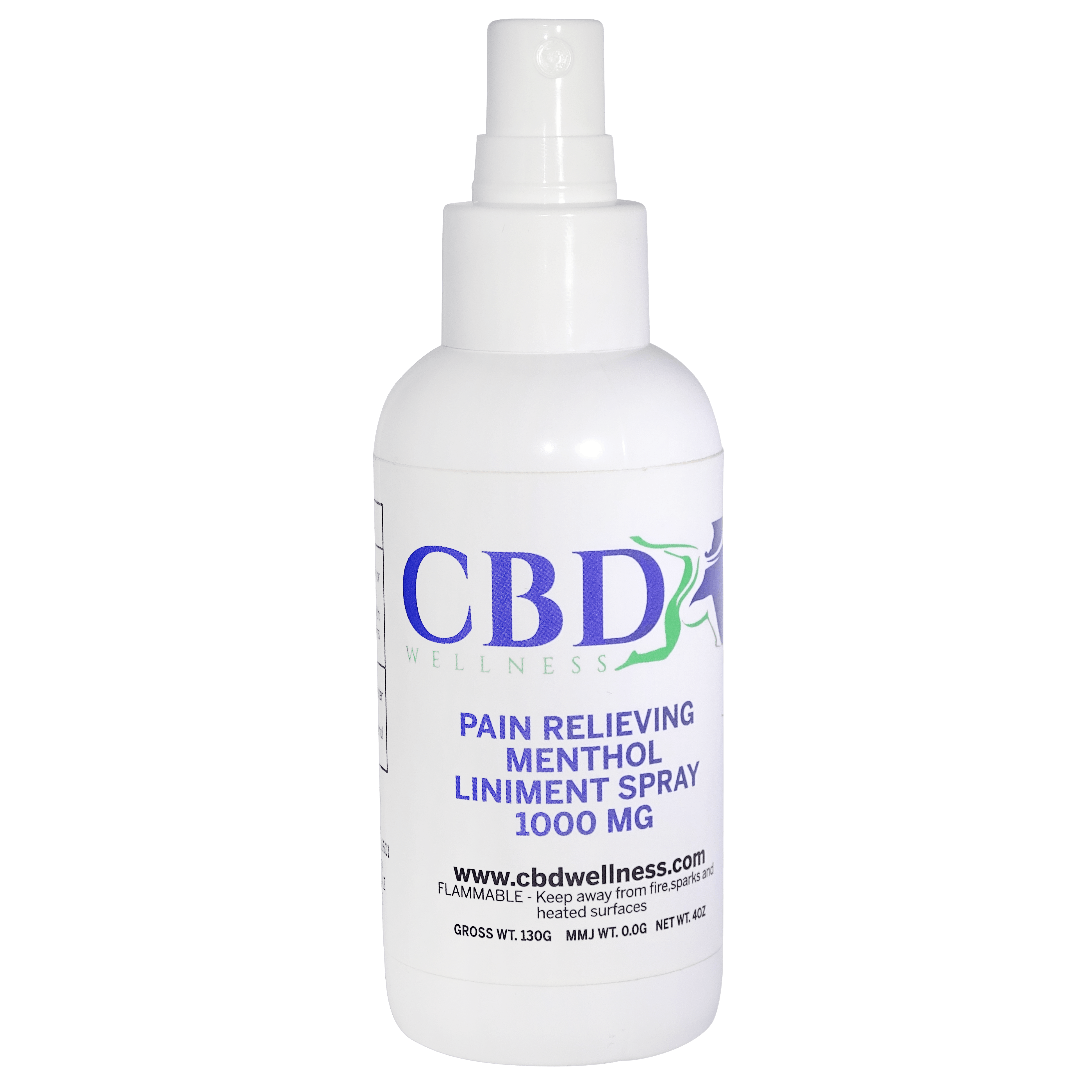 CBD Wellness: CBD Wellness 4oz 1000mg Menthol Liniment | Leafly