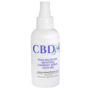 Photo of CBD Wellness 4oz 1000mg Menthol Liniment