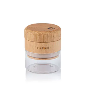 Photo of RYOT® Wood GR8TR® with Clear Jar Body and Beech Top