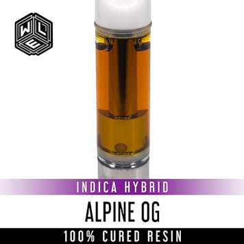 Photo of Alpine OG 100% Cured Resin Cartridge 1 Gram