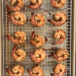 Photo of Half Sheet Aluminum Baking Pan with Stainless Steel Oven Rack, Heavy Duty Quality and Non-toxic