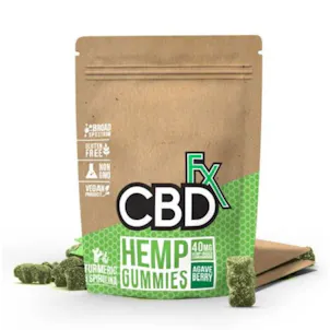 Photo of CBDfx Agave Berry Gummies Turmeric and Spirulina 40mg (8 Pack)