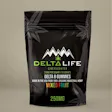 Product image for Delta Life D8 Gummies 250mg - Mixed Fruit