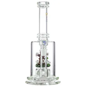 Photo of 11.5" Bioluminescent Wonderland Water Pipe