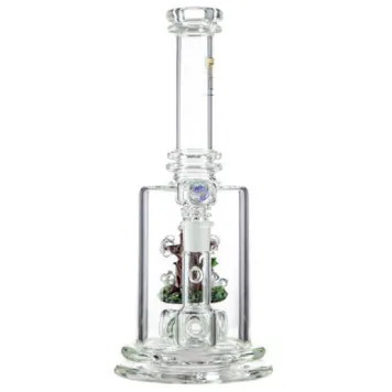Photo of 11.5" Bioluminescent Wonderland Water Pipe