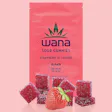 Product image for Wana Sour Gummies Strawberry 10:1 Hybrid (10pk)