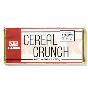 Photo of All Kind Cereal Crunch Milk Chocolate: 100mg THC (MED)