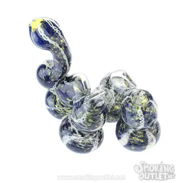 Photo of Navy Swirl Caravan Quadruple Bubbler
