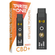 Product image for CBD+ THREE-IN-ONE DISPOSABLE VAPE: TROPICAL ZKITTLES (2500 MG)