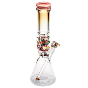 Photo of Empire Glassworks 14” Hootie’s Forest Beaker Bong