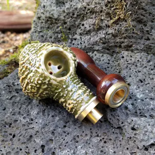 Photo of Hybrid Pipe w/Ceramic and Milo Wood (5 1/4 in, 13.5 cm)