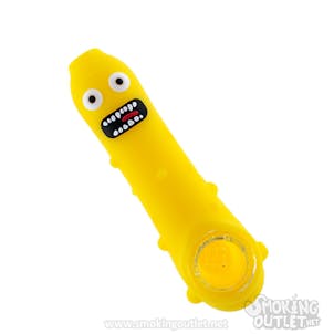 Photo of 4.75" Pickle Rick Silicone Spoon Pipe