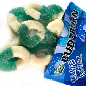 Photo of Delta 8 Blue Razz Gummies 600mg