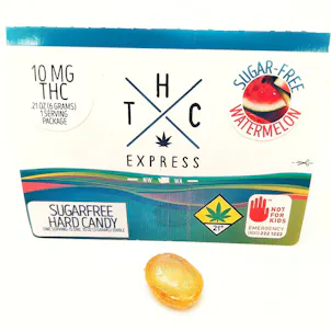Photo of Watermelon SugarFree Hard Candies 10mg Single
